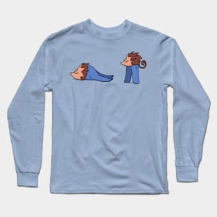 Pants Wearing Pants Long Sleeve T-Shirt